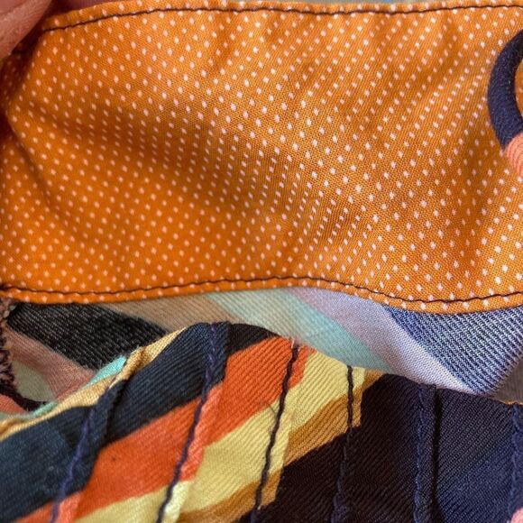 Anthropologie NWOT fabulous chevron print dress w/cut out elastic back & pockets - Picture 11 of 15